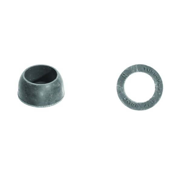 Danco 3/8 in. D Rubber Washer 36598B